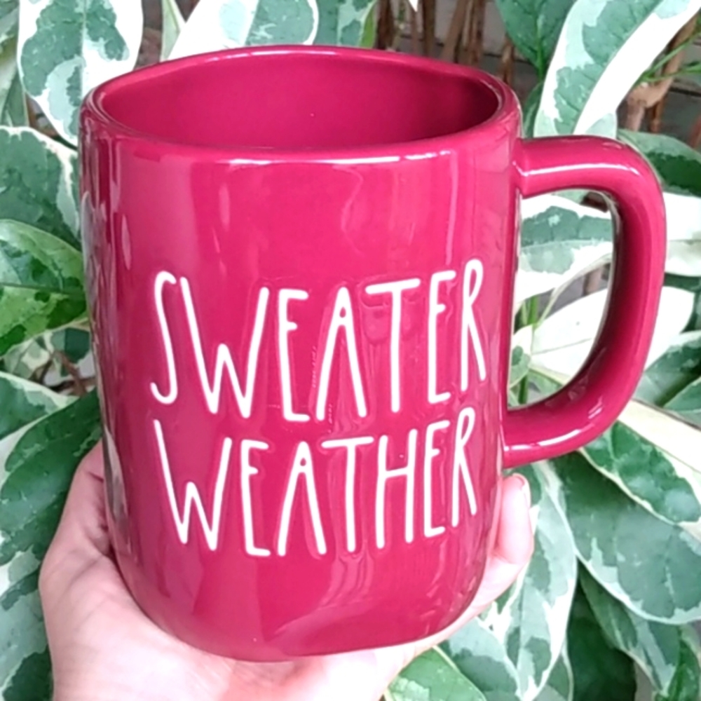 NWT Rae Dunn Sweater Weather Coffee Mug